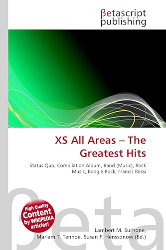XS All Areas - The Greatest Hits: Status Quo, Compilation Album, Band (Music), Rock Music, Boogie Rock, Francis Rossi
