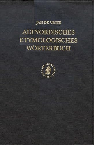 Altnordisches Etymologisches Wörterbuch