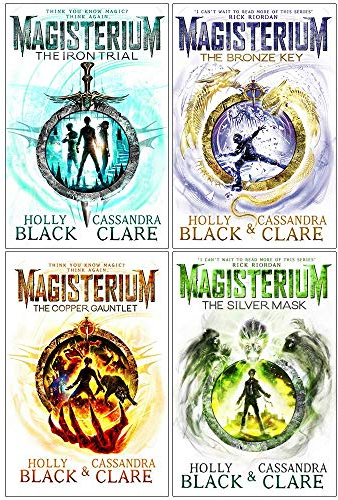 The Magisterium Series 4 Books Set (The Iron Trial, The Copper Gauntlet, The Bronze Key, The Silver Mask)