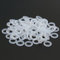 TuToy 150Pcs White O-Ring Taste Rubber for Cherry Mx Switch Keyboard