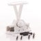 Large 75mm White Door Holder - Heavy Duty Catch/Latch Clasp Stay + Screws