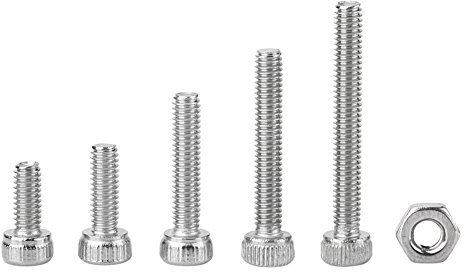 210pcs schrauben M2.5 Edelstahl 304 Sechskantschlüssel Kappen Kopf Schrauben Befestigungs Nuss Versorgungs Satz