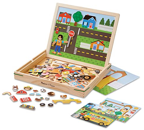 Melissa & Doug Magnetisches Bilder-Übereinstimmungsspiel aus Holz
