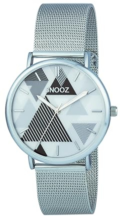 Snooz Men's Quartz Watch with Stainless Steel Strap Saa1042-67