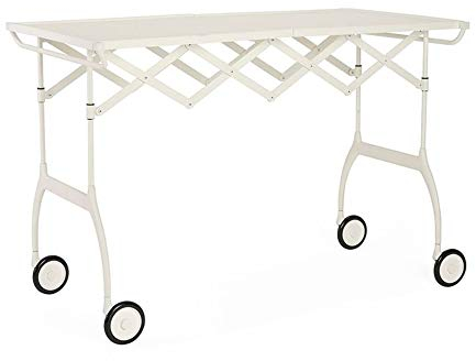 Kartell Battista Servierwagen, Weiß