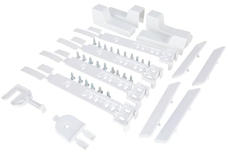 sparefixd Kit de fijación integrado para puerta de armario para frigorífico Siemens Freeze