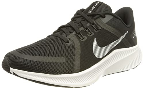 Nike Herren Quest 4 Laufschuh, Black White Dk Smoke Grey, 42.5 EU