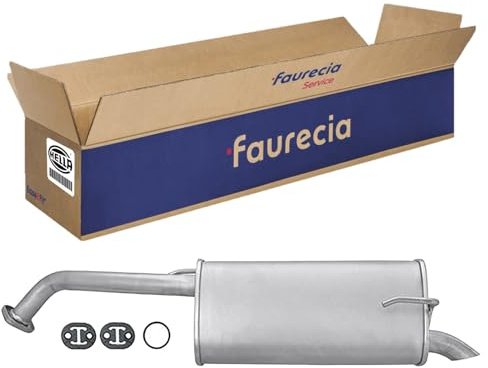 HELLA 8LD 366 033-531 Endschalldämpfer - Easy2Fit® Kit - hinten - einteilig | Set mit Anbauteilen - für u.a. NISSAN NOTE