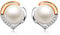 Jewlldeen Pearl Earrings for women, Sterling Silver 925 Studs, Plating Rose Gold Jewelry Gifts for Her,Wife,Girlfriend,Mom