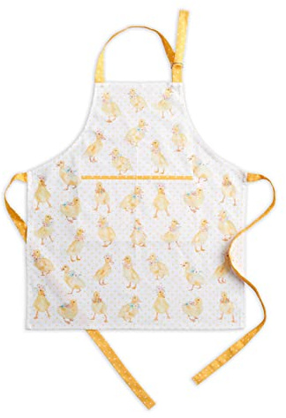 Maison d' Hermine Aprons for women with Pocket 100% Cotton Washable | Adjustable Neck Strap & long ties Men Chef Wedding Cooking Server