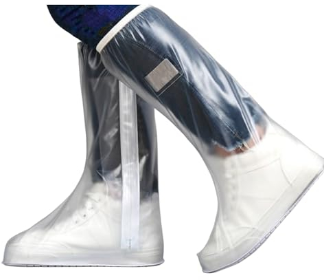 trrcylp Shoecover00 Regenschuhüberzug, durchsichtig, XL(Women7.5-8.5)