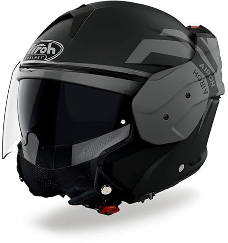 AIROH Integralhelm Mathisse Illusion Anthracite matt L