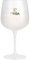 Batida de Coco Glas B-WARE Ballonglas Weiß ACHTUNG Schrift beschädigt