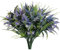 AUMVEYI 8 Bündel künstliche Pflanzen, Sträucher, für den Außenbereich, UV-beständig, künstliche Blumen, Gras, Bulk-Kunststoff, Grün für Herbst, Winter, Sommer, Außenfenster, Blumenkasten, Veranda,