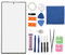 Display-Glas-Ersatz-Set für S23 Ultra, Professionelles Front-Außenglas-Display-Reparatur-Set, Perfekte Passform