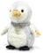 Steiff Lio Pinguin hellgrau 21 cm, Soft Cuddly Friends, Kuscheltier Pinguin, Flauschiges Stofftier zum Spielen & Kuscheln, aus kuschelweichem Plüsch für babysanfte Haut, waschmaschinenfest