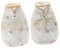 2St aus Mosaikglas Glass vase glasvasen Muschel vase Shell vase Ozeanvase Zylinder vase kristallvase fläschen vase Glas nordisch Anzeige Jakobsmuschel schmücken Büro Weiß