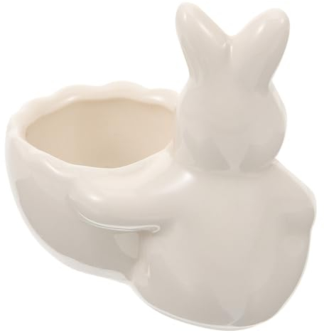 ABOOFAN Support en Forme De Lapin Tasse en Céramique Accessoire De Décoration pour La Maison