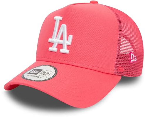 New Era A-Frame Mesh Trucker Cap - Los Angeles Dodgers pink