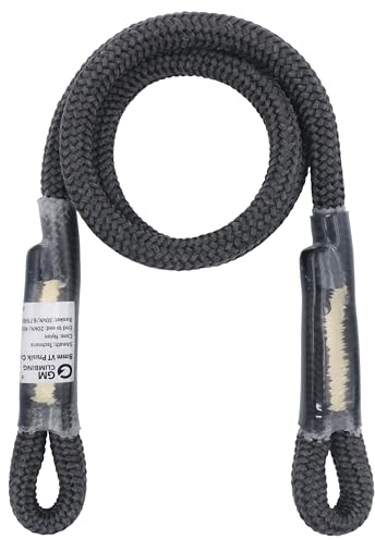 GM CLIMBING VT Prusik Anhängerkupplungsschnur, 8 mm, 81,3 cm, Schwarz