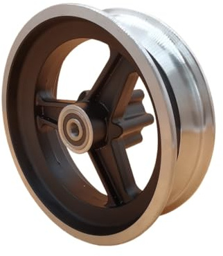 XIBANY Motor-Roller 10x2,70-6,5 Tubeless Radnabe Felge für 10 Zoll Scooter Vakuumreifen 6 Loch Nabenfelge Zubehör ersetzen Motor-Roller