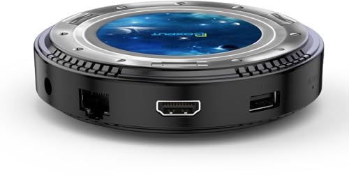 BOXPUT BP6 Android TV Box, TV Box 6k Ultra HD, Smart TV Box, Streaming Box, Android TV Box WiFi6, TV Box Android 2025, 4GB RAM 32GB ROM Allwinner H618 Quad core, Supporting 6K decoding, BT5.0+TV Box