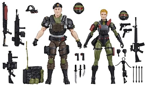 G.I. Joe Classified Series #138, Night Force Vincent R. Falcon Falcone & Quarrel, 15,2 cm Actionfiguren