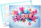 Vielucks 15 x Original Graffiti Einladungskarten -DIN A6,Einladungskarten Kindergeburtstag Junge Mädchen,Geburtstagseinladungen,Partyeinladungen,Einschulung Einladungskarten,Party deko (Ballon)