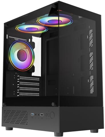OCHW Celsius M RGB Gaming PC, Ryzen 5500 • RTX 3050 6GB Graphics Card • 16GB 3200MHz DDR4 • 1TB NVME SSD • 700W PSU • Gaming Case • WIFI • Windows 11 Pro
