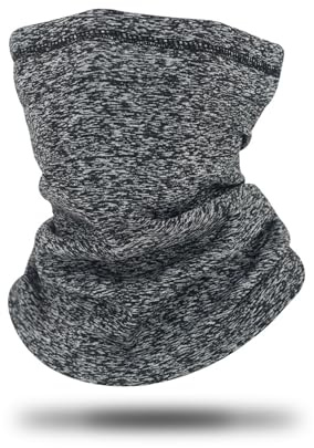 Schlauchschal Herren Damen,Winter Loop Schal Halstuch Multifunktionstuch Fahrrad Maske Ski Motorrad Halstücher Halsschal Scarf Schlauchtuch Winddicht Warmer Schale,für Outdoor Sport Neckwarmer(Schwarz