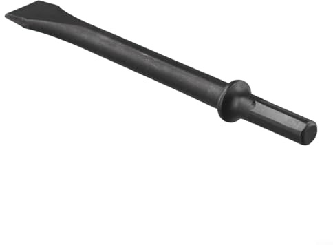 175 mm Sechskantschaft Stahl Drucklufthammermeißel zum Entfernen von Fliesen und Bolzen, robuste Verwendung in Automobil- und Bauanwendungen (Flachmeißel)