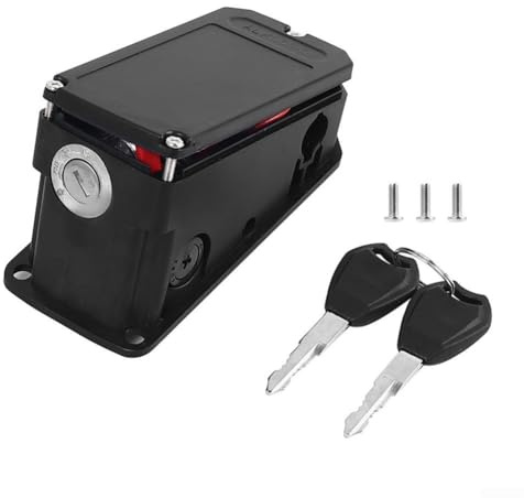 Engwe - Lucchetto per bici elettrica con piastra di collegamento XT60U-M, alloggiamento sicuro in ABS con chiavi, protezione facile da installare per bici elettrica