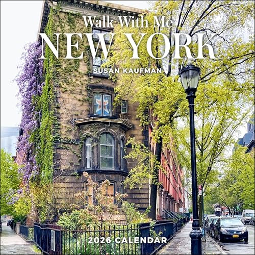 Walk With Me: New York 2026 Wall Calendar