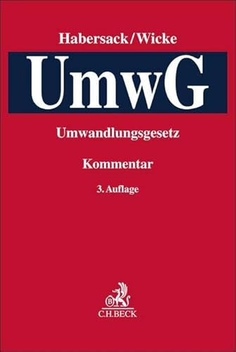 Umwandlungsgesetz: Kommentar