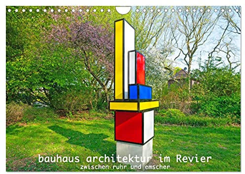 Bauhaus-Architektur im Ruhrgebiet (Wandkalender 2025 DIN A4 quer), CALVENDO Monatskalender