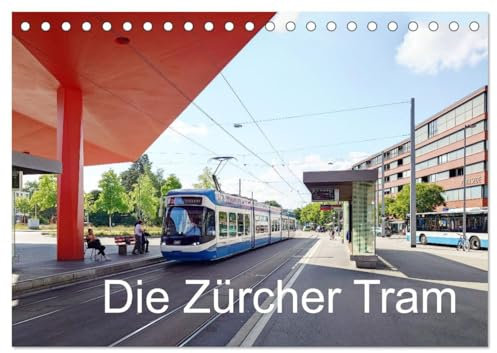 Die Zürcher Tram (Tischkalender 2025 DIN A5 quer), CALVENDO Monatskalender: Die Fotos zum Kalender entstanden in den Jahren 2011 und 2024 während zweier Besuche in Zürich (CALVENDO Mobilitaet)