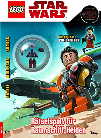 LEGO® Star Wars™ Rätselspaß für Raumschiff-Helden: Rätsel, Minifigur, Comics