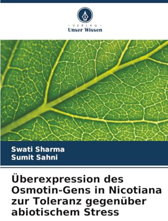 Überexpression des Osmotin-Gens in Nicotiana zur Toleranz gegenüber abiotischem Stress