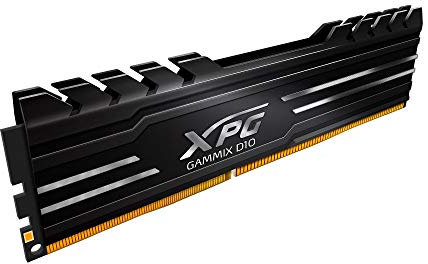 ADATA AX4U2400W8G16-SB10 GAMMIX D10 Black 8GB DDR4 2400MHz (PC4-19200) CL16 XMP 2.0 DIMM Memory Low Profile :: (Componenti > Memoria) -}s
