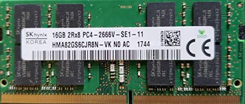 Ram HMA82GS6CJR8N-VK 16 Go (1 x 16 Go) PC4-21300 DDR4-2666MHz non ECC non tamponné CL19 260 broches SoDimm 1,2 V