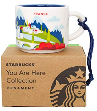Starbucks You Are Here France Décoration en céramique 56,7 g