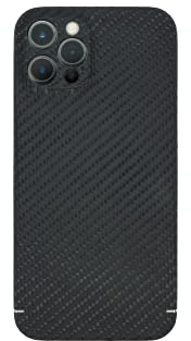 REUTERSON iPhone 12 Pro Max Carbon Cover I Echtes Carbon I extrem leicht und dünn I ausgezeichnete Qualität I edles Design
