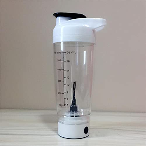 600 ML Shaker Bouteille Protéine Poudre Bouteille D'eau Formation Automatisation Électrique Tasse De Gruau Bouteille De Lait Portable Tasse De Mélange-600ML, 08