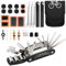 Horuili® Kit de Herramientas para Bicicleta, Juego de ReparacióN, Multiherramienta, para Bicicleta Carretera/Montaña, Acero inoxidable