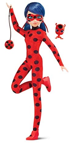 Miraculous Ladybug And Cat Noir Toys Ladybug Fashion Doll | Articulated 26cm Ladybug Doll With Accessories And Miraculous Kwami | Marinette Superhero Ladybug Figurine | Bandai Miraculous Dolls Range