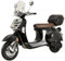 Elektroroller Classico Li, Windschild, 3000 Watt, Elektro-Roller, mit Straßenzulassung, 45 km/h, herausnehmbarer Lithium-Akku, Schwarz