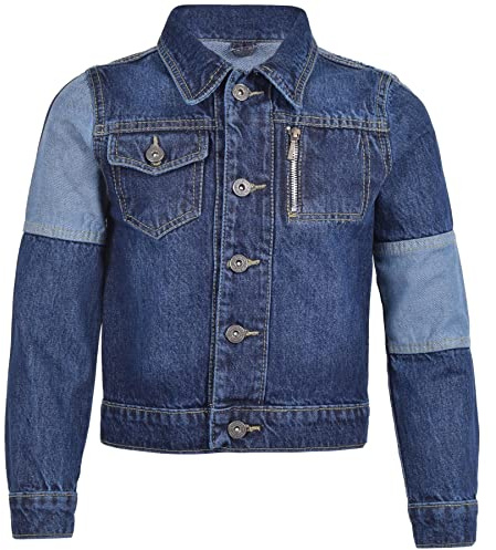 A2Z Mens Denim Jacket Jeans Long Sleeve Classic Coat Lightweight Comfortable Body Warm Winter Windproof Cold Weather Indoor Outdoor Activities S-XXL