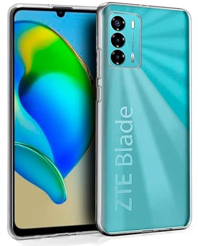 Funda Cool Silicona para ZTE Blade V40 Vita/Blade A72 (Transparente)