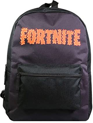 Bagtrotter Rucksack 1 Fach 40 cm Fortnite Schwarz Flammen