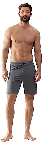 Mey Nachtwäsche Serie Jefferson Herren Homewear Hosen Quartz Melange XXL(XXL)